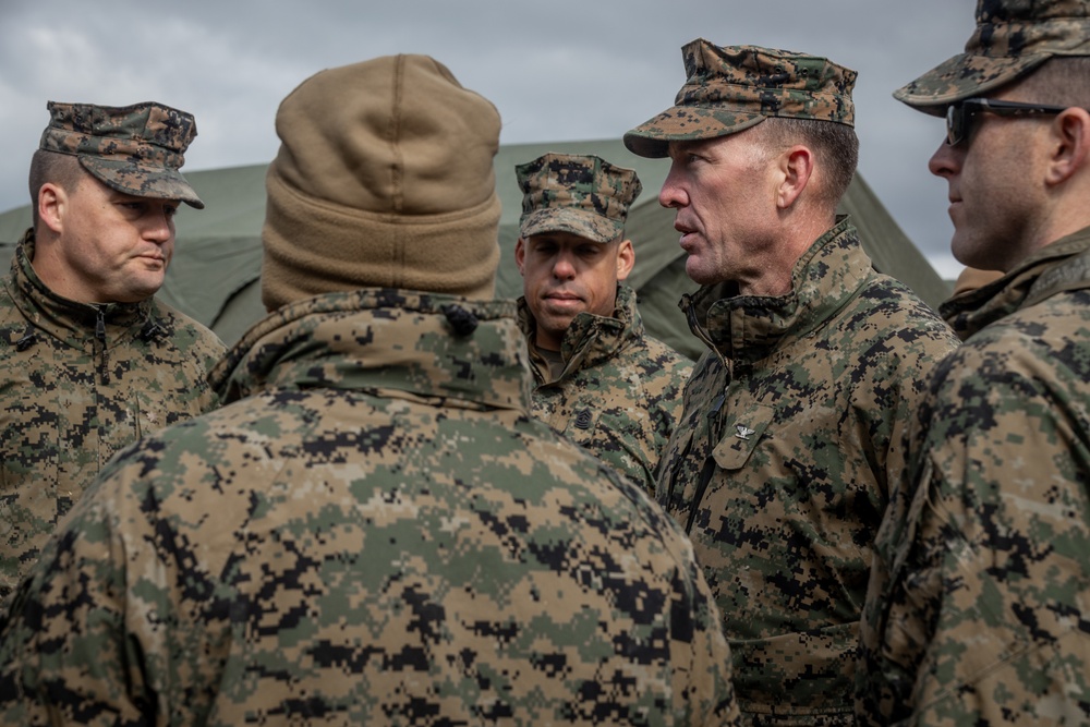 1st MARDIV Marines build command post for Freedom Shield 24