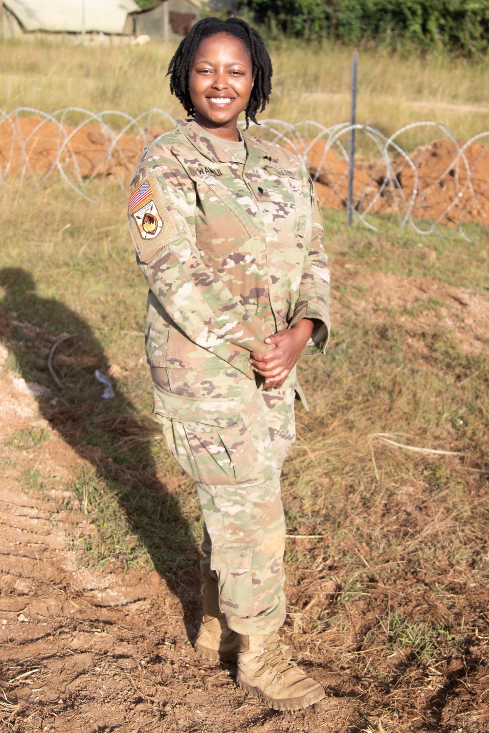 Massachusetts National Guard Soldier builds a bridge between two worlds in Kenya