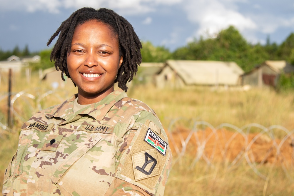 Massachusetts National Guard Soldier builds a bridge between two worlds in Kenya