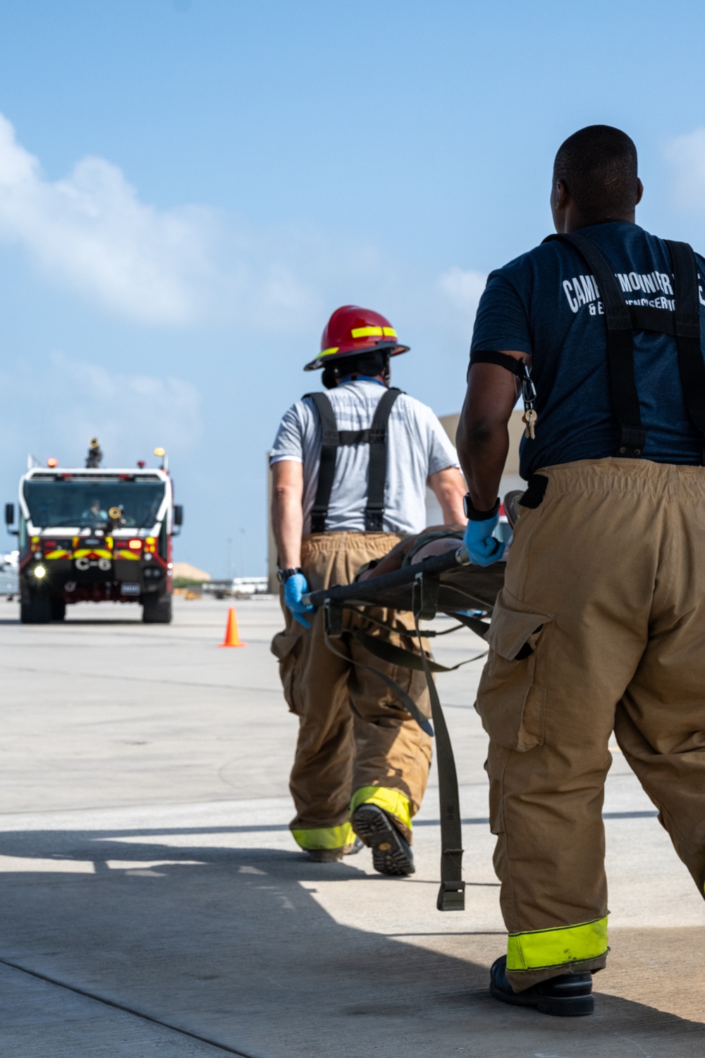 Camp Lemonnier Conducts Aviation Mishap Drill