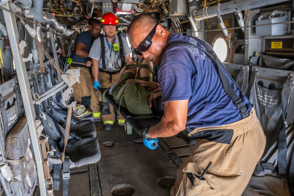 Camp Lemonnier Conducts Aviation Mishap Drill