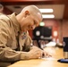 Marines gather for active duty fund drive in support of the Navy-Marine Corps Relief Society