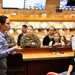 Marines gather for active duty fund drive in support of the Navy-Marine Corps Relief Society