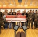 Marines gather for active duty fund drive in support of the Navy-Marine Corps Relief Society