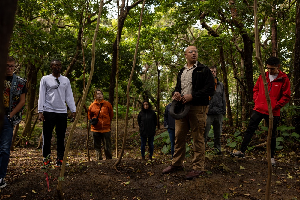 First Love Oki History Tour since 2021 features prohibited sites on Camp Foster, MCAS Futenma