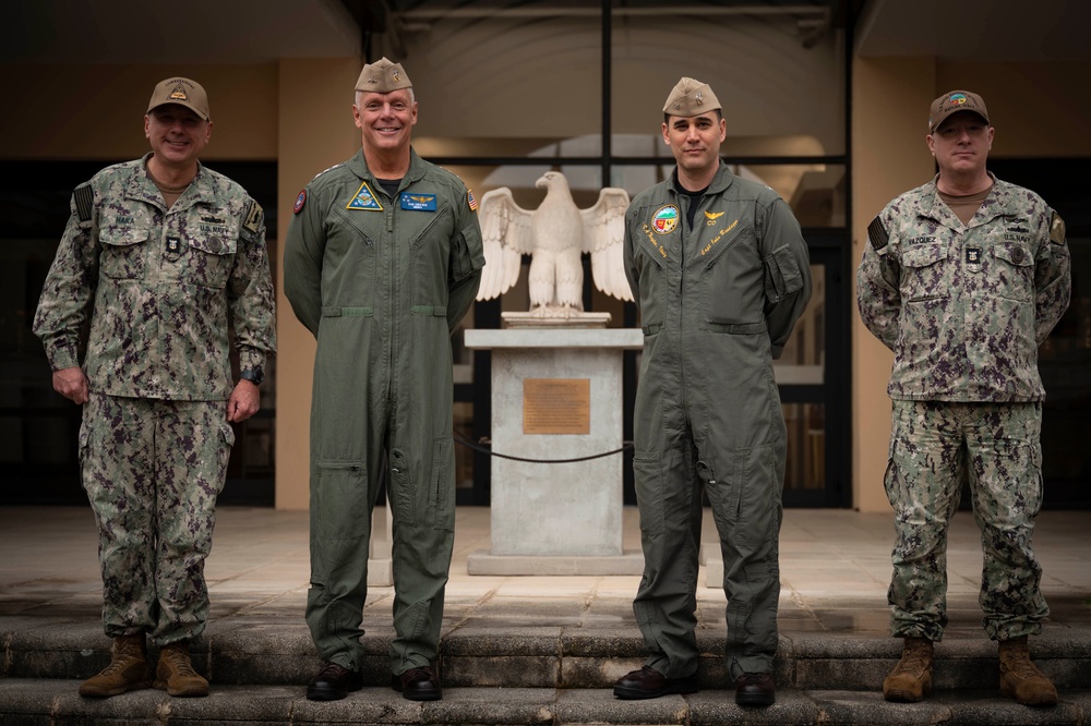 Commander, Naval Air Forces Visits Naval Support Activity Naples. Italy