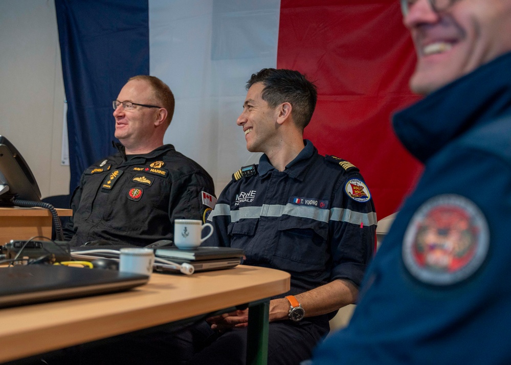 DVIDS - Images - CTF North commander visits French Frigate Normandie ...