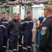 CTF North commander visits French Frigate Normandie (D651)