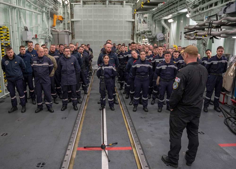 DVIDS - Images - CTF North Commander Visits French Frigate Normandie ...