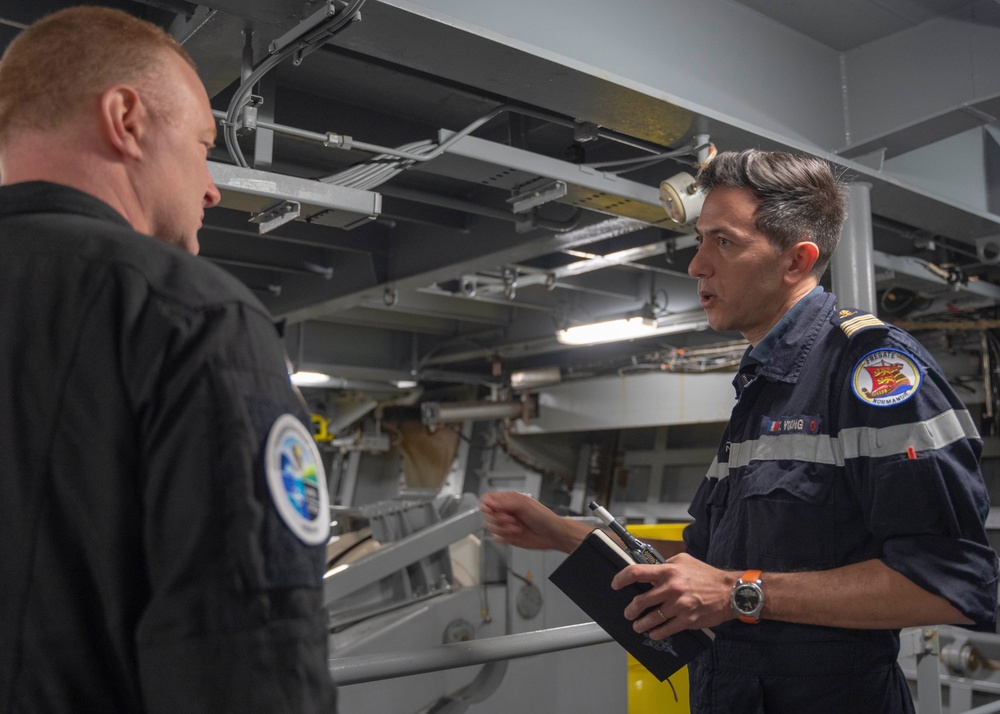 DVIDS - Images - CTF North commander visits French Frigate Normandie ...