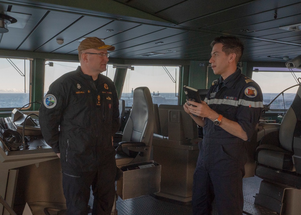 DVIDS - Images - CTF North commander visits French Frigate Normandie ...