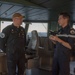 CTF North commander visits French Frigate Normandie (D651)