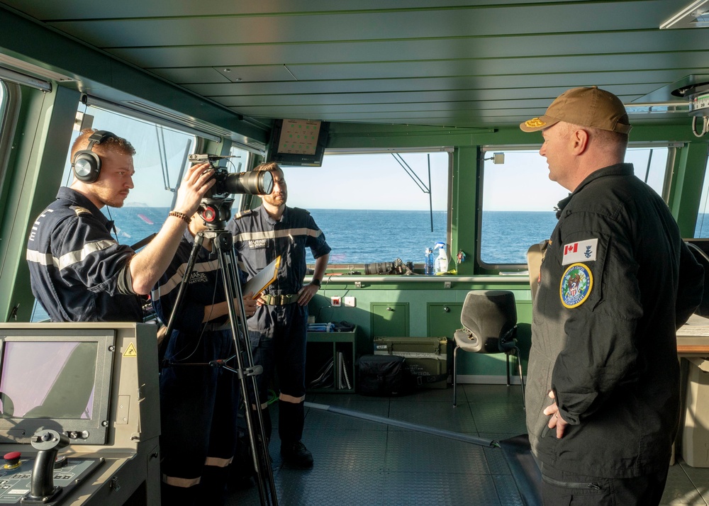 DVIDS - Images - CTF North commander visits French Frigate Normandie ...