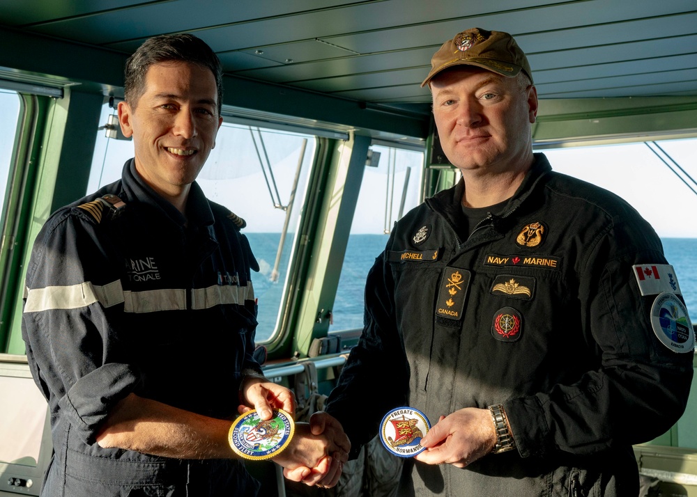 DVIDS - Images - CTF North commander visits French Frigate Normandie ...