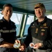 CTF North commander visits French Frigate Normandie (D651)