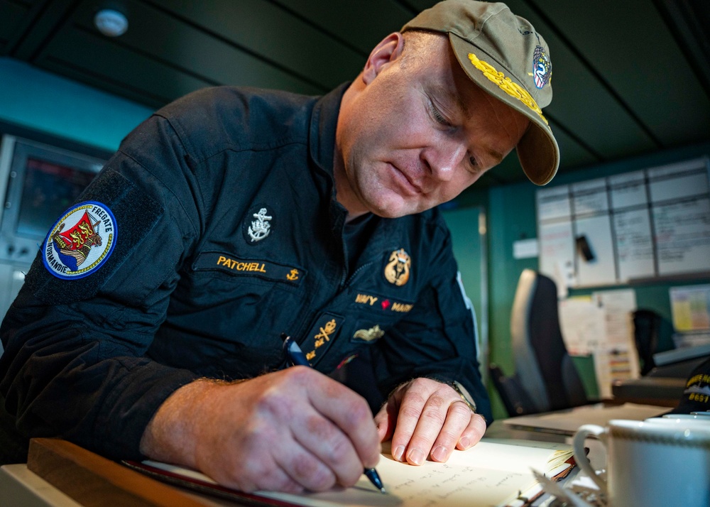 DVIDS - Images - CTF North commander visits French Frigate Normandie ...