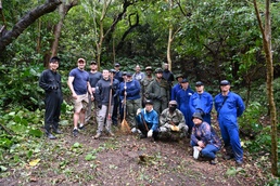 "Jungle Attack" Community Service Project at White Beach Naval Facility