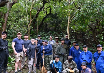 Jungle Attack: U.S. Service Members and JMSDF Clear Paths to Okinawan Ancestral Tombs