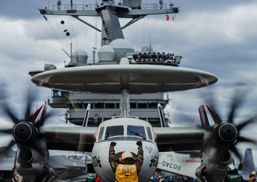 Carrier Air Wing Seven Conducts a Fly-Off