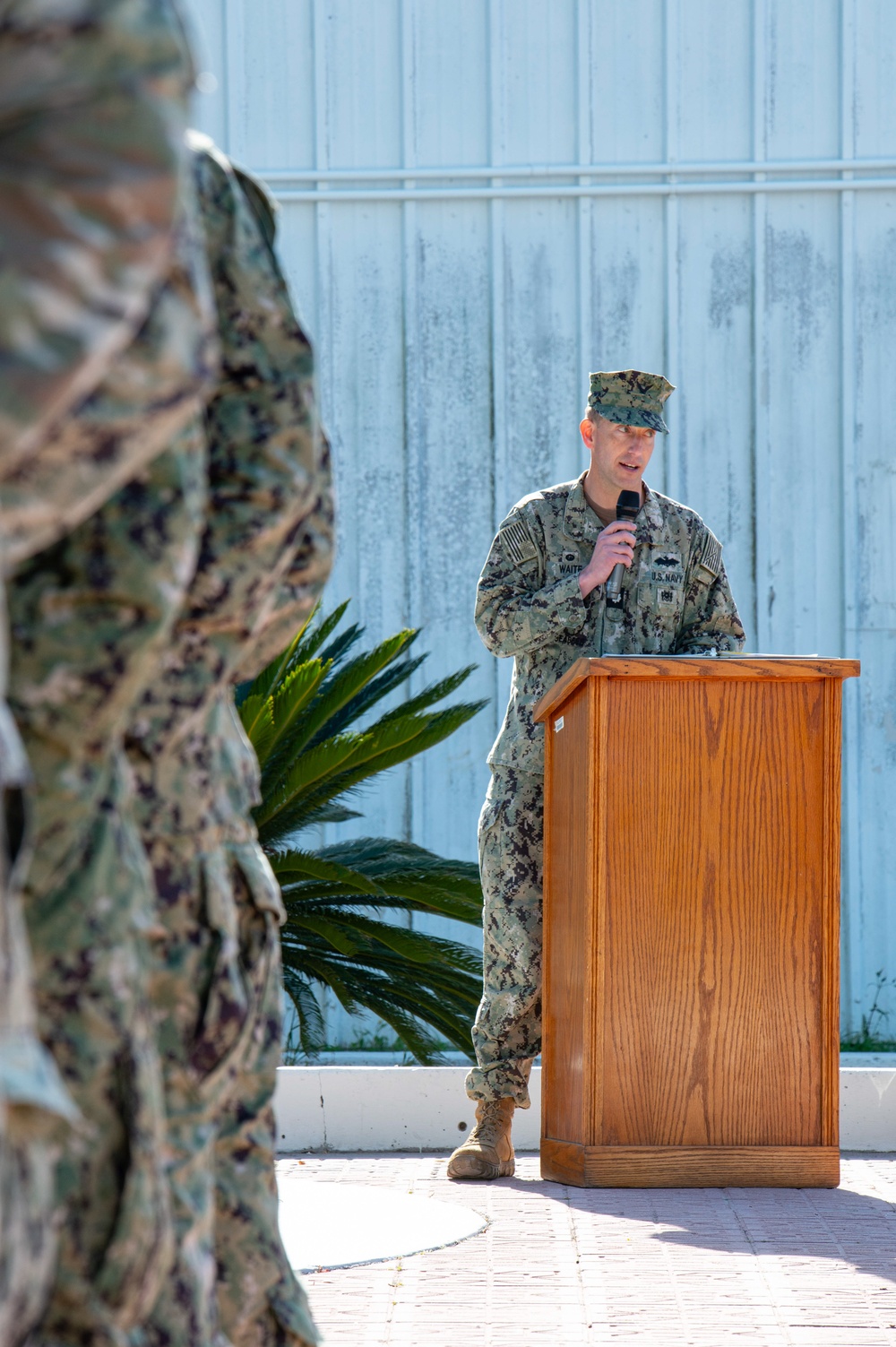 NMCB 11 turns over with NMCB 133