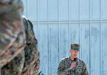 NMCB 11 turns over with NMCB 133