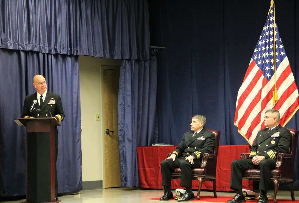 Surface Warfare Schools Command Holds a Change of Command Ceremony