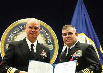 Surface Warfare Schools Command Holds Change of Command