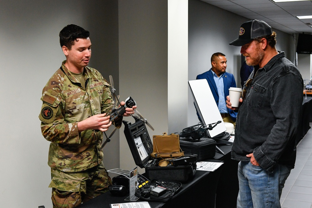 Actor Cole Hauser visits US Special Operations Command