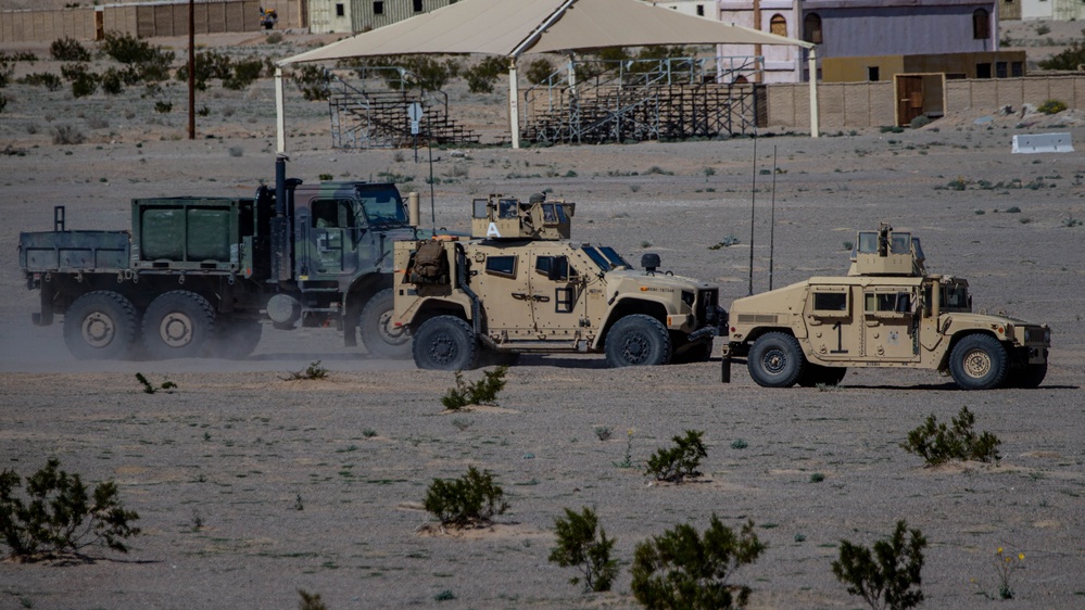 Combat Logistics Battalion 2 Adversary Force Exercise Live Fire Range