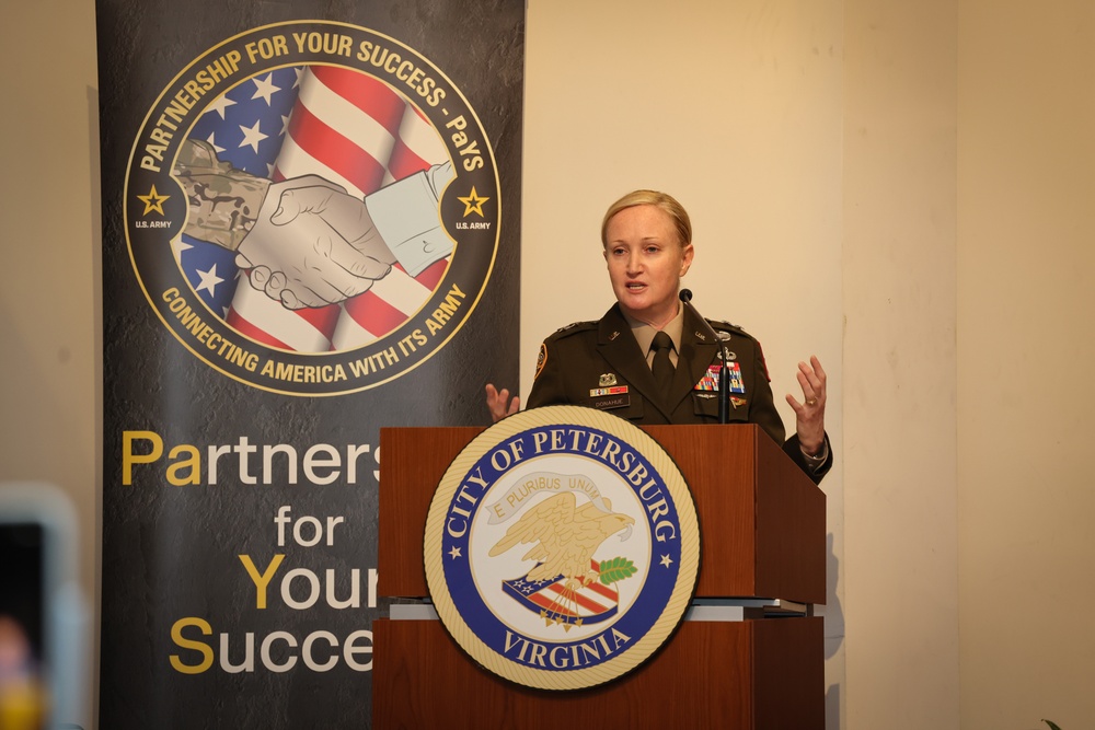 U.S. Army’s Fort Gregg-Adams partners with the City of Petersburg as the newest PaYS partner