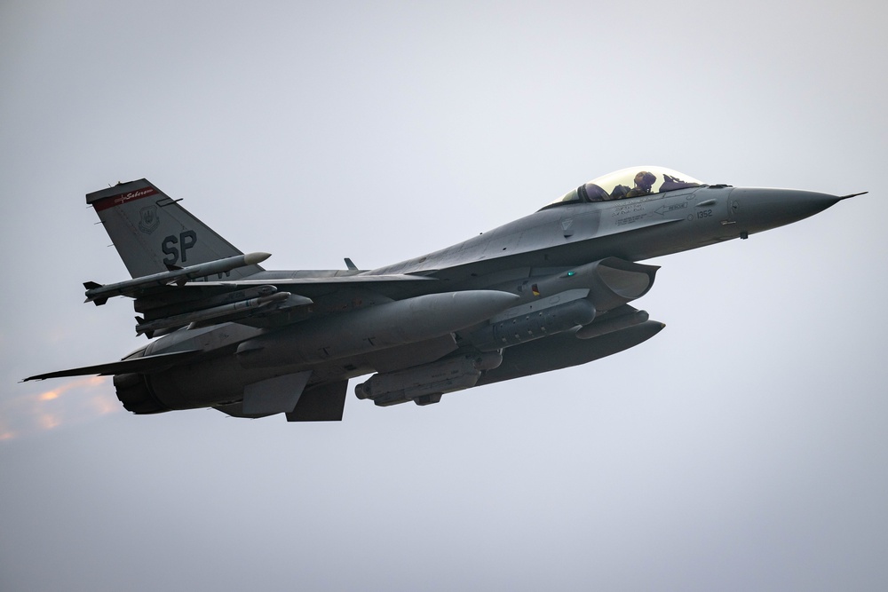 480th Fighter Squadron conducts Agile Combat Employment training movement in Baltic region