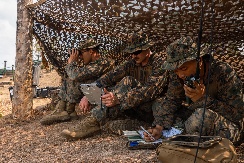 15th MEU Marines Call for Fire with SUAS During Cobra Gold 2024