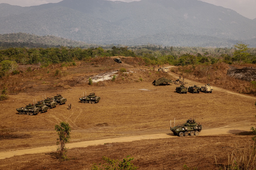 LAR Perform Crew-Served Weapons Package in Thailand