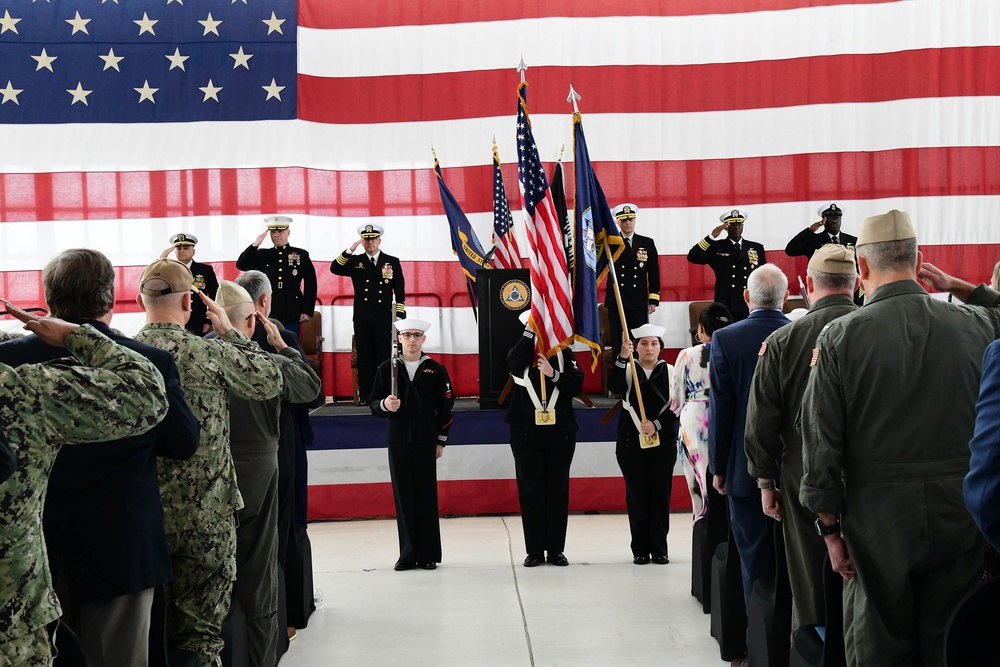 NAS Jacksonville Holds Change of Command Ceremony