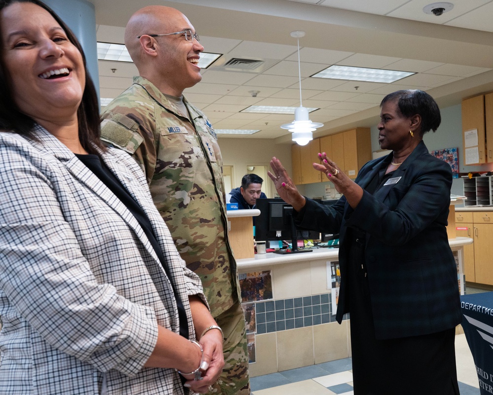 Lt. Gen. Miller visits SBD 1 for immersion tour