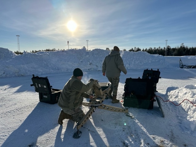 Pathfinders enable first Bomber Task Force in Sweden