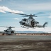 HMLA-267 Marines conduct maintenance on light attack helicopters during SLTE 2-24