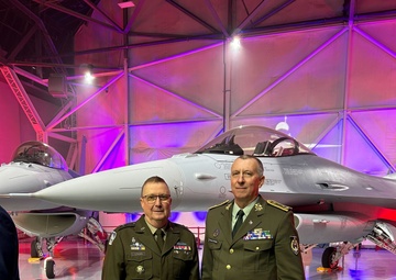 Indiana National Guard partner, Slovakia, gets F-16s  