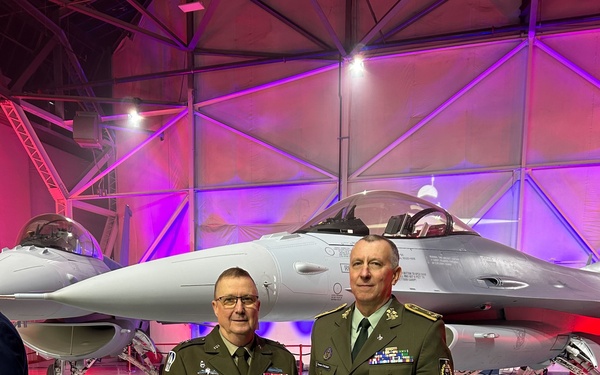 Indiana National Guard partner, Slovakia, gets F-16s  