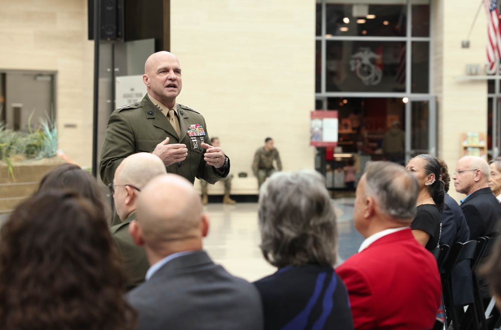 Retired Lance Cpl. Williams awarded Purple Heart