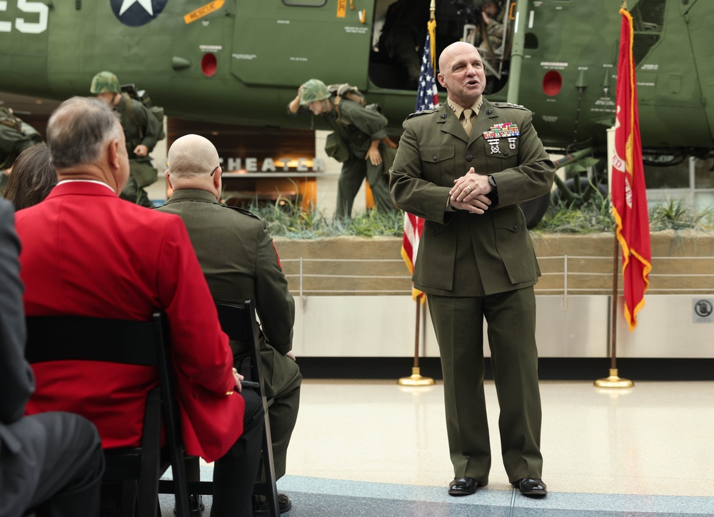 Retired Lance Cpl. Williams awarded Purple Heart