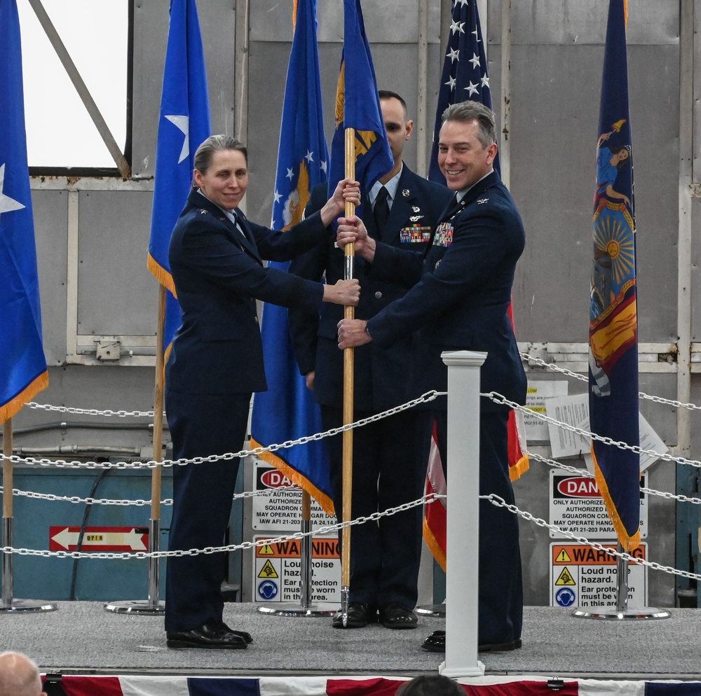 Col. Robert Donaldson takes command of 109th Airlift Wing