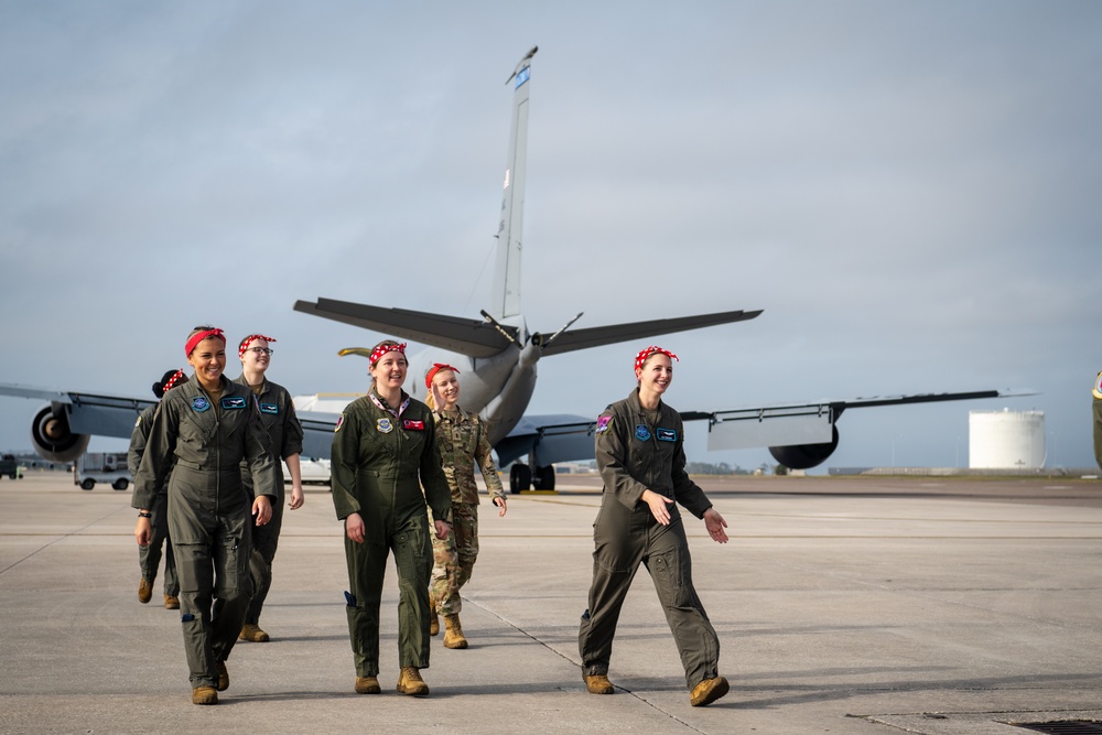 MacDill AFB kicks off Women’s History Month with all women flight