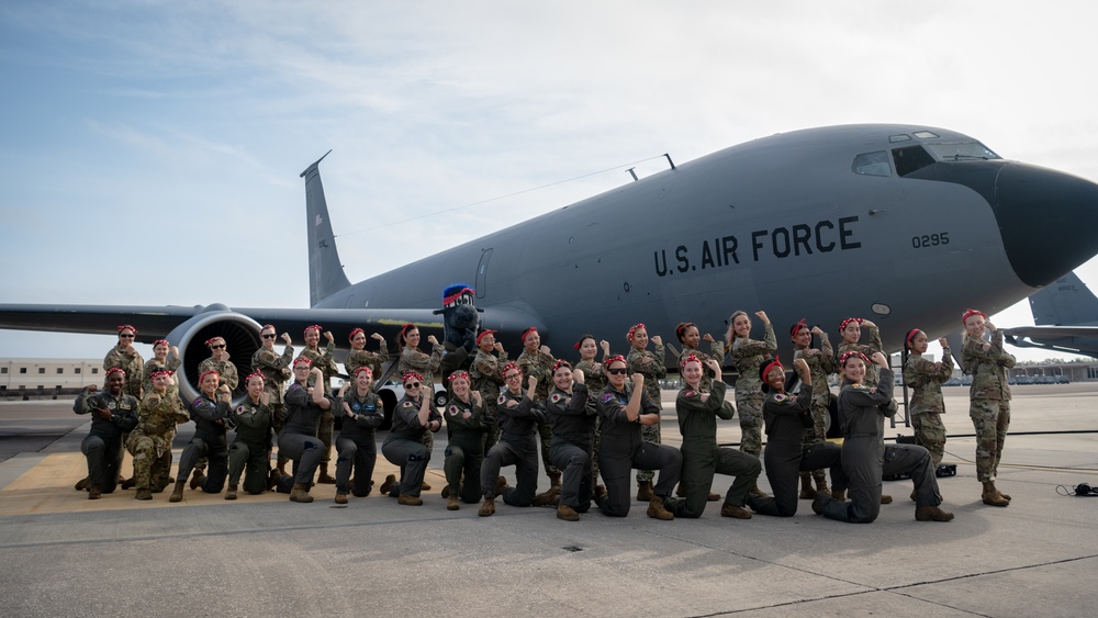 MacDill AFB kicks off Women’s History Month with all women flight