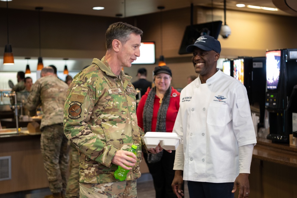 Pacific Air Forces commander Gen. Schneider visits Joint Base Elmendorf-Richardson