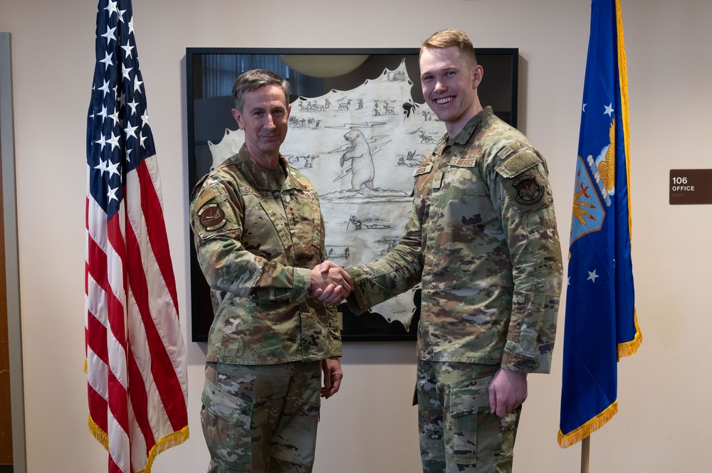 Pacific Air Forces commander Gen. Schneider visits Joint Base Elmendorf-Richardson