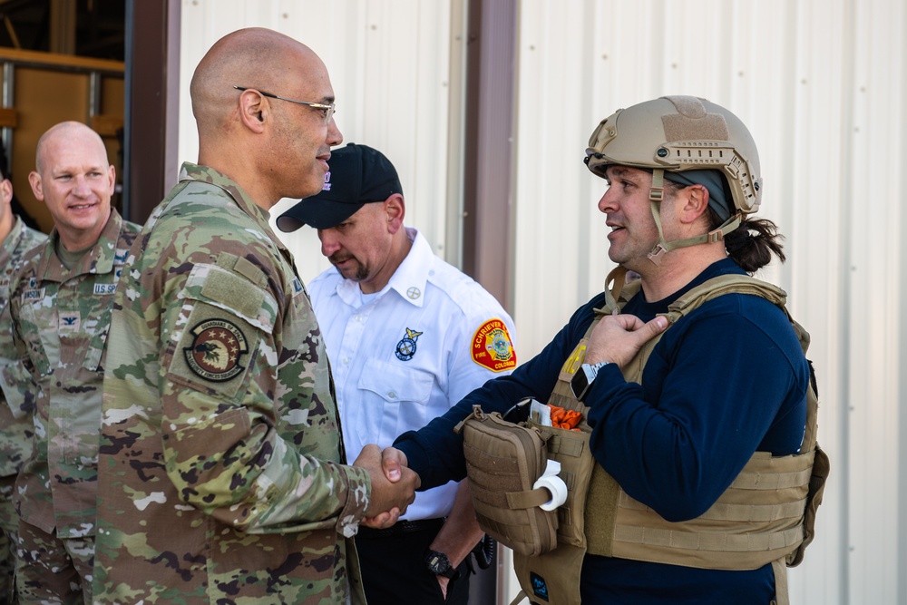 Lt. Gen. Miller visits SBD 1 for Immersion Tour