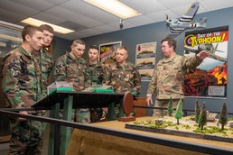 Moldovan Soldiers Tour NC Guard Museum