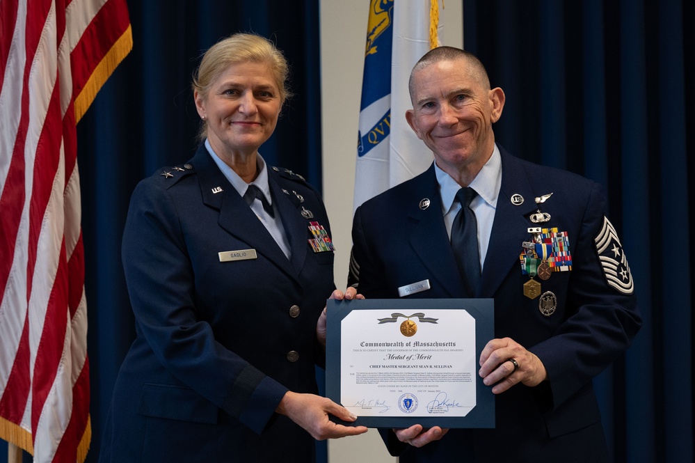 DVIDS - Images - State Command Chief Master Sgt. Sullivan retires from ...