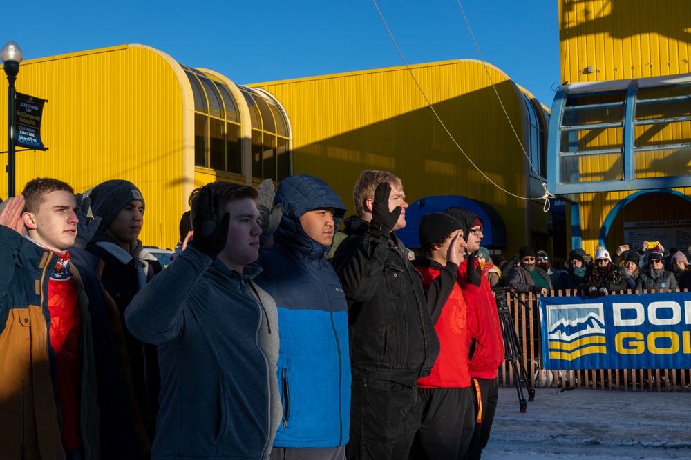 Marines at The Iditarod